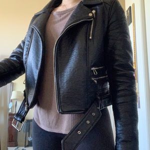 Leather ZARA jacket